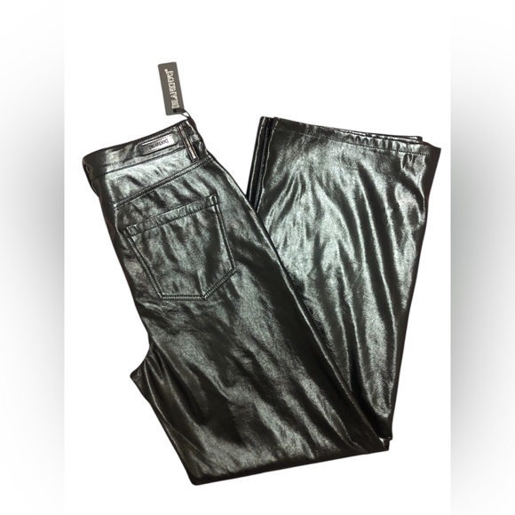 Blank NYC Revolve Woman’s Faux Leather Hi Shine Pants Size 28 NWT Retail $128 - Picture 5 of 7